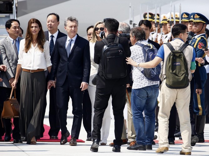 Juliana Awada i Mauricio Macri