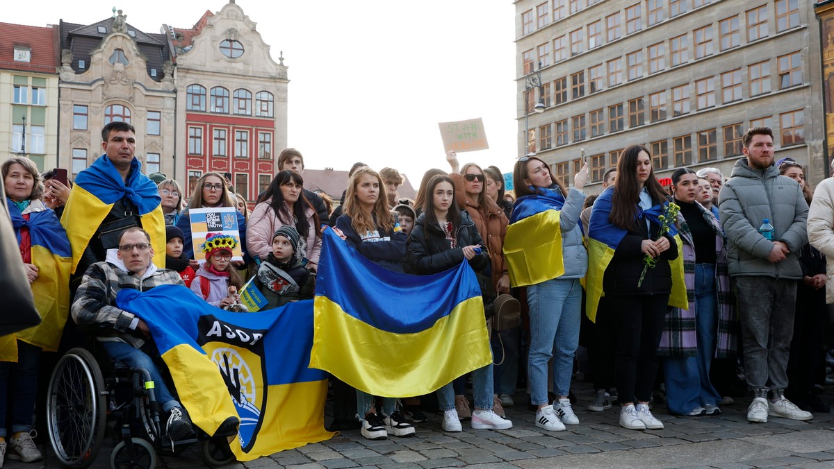 Spada liczba Ukraińców chcących pozostać w Polsce. Są najnowsze badania