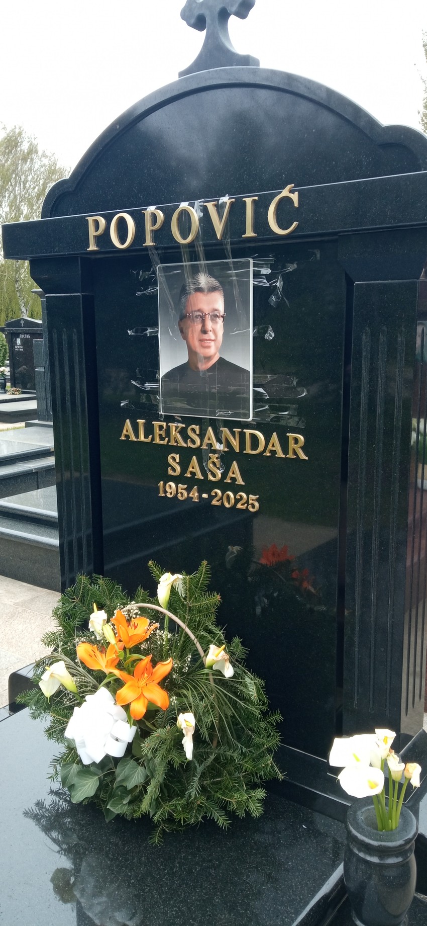 Saša Popović 40 dana