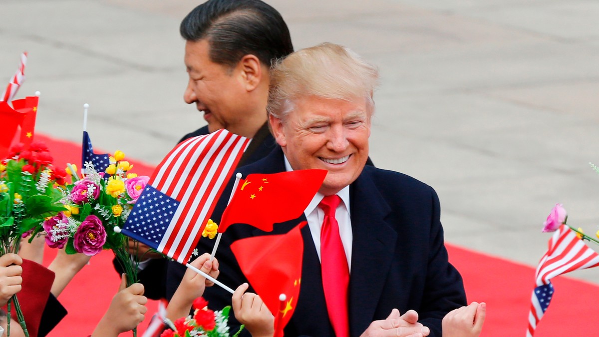 Si Đinping i Donald Tramp