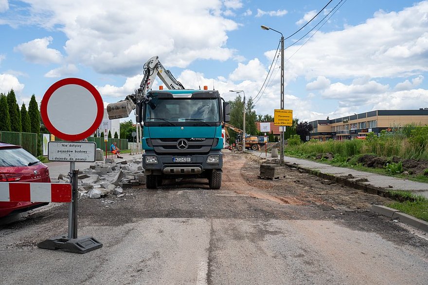 Na Kadetów budują dwa ronda; źródło: ZDM