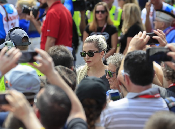 Coco Austin i Lady Gaga 'lansowały' się na torze w Indianapolis