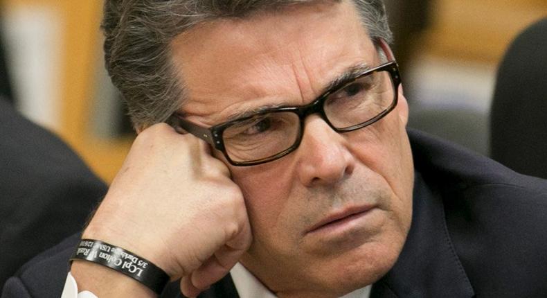 Department of Energy Secretary Rick Perry.