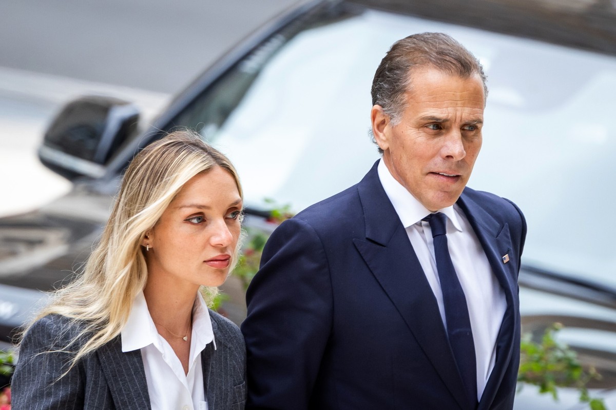 Hunter Biden z żoną Melissą Cohen Biden