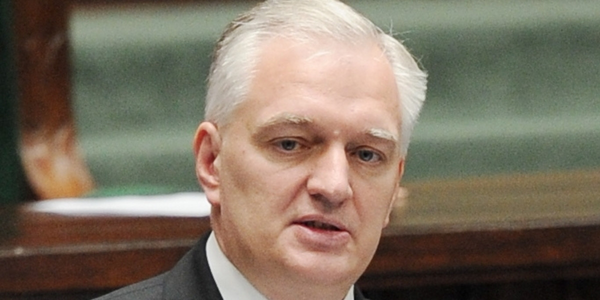 Minister Jarosław Gowin.