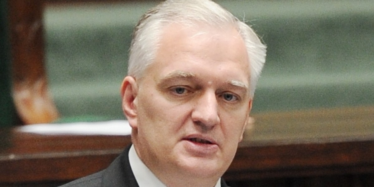 Minister Jarosław Gowin.