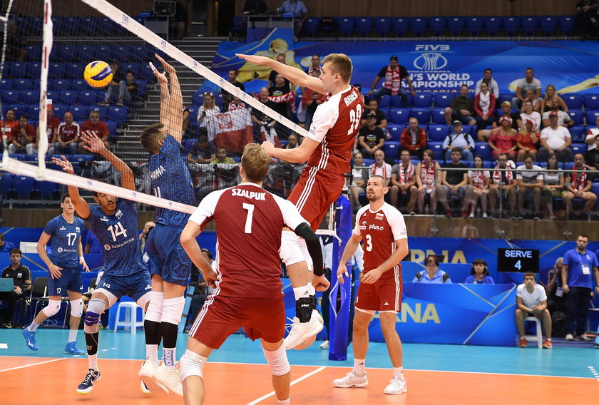 22.09.2018 POLSKA - FRANCJA SIATKOWKA FIVB VOLLEYBALL MEN'S WORLD CHAMPIONSHIP 2018 