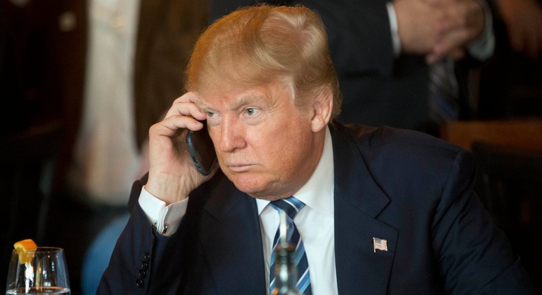 donald trump phone