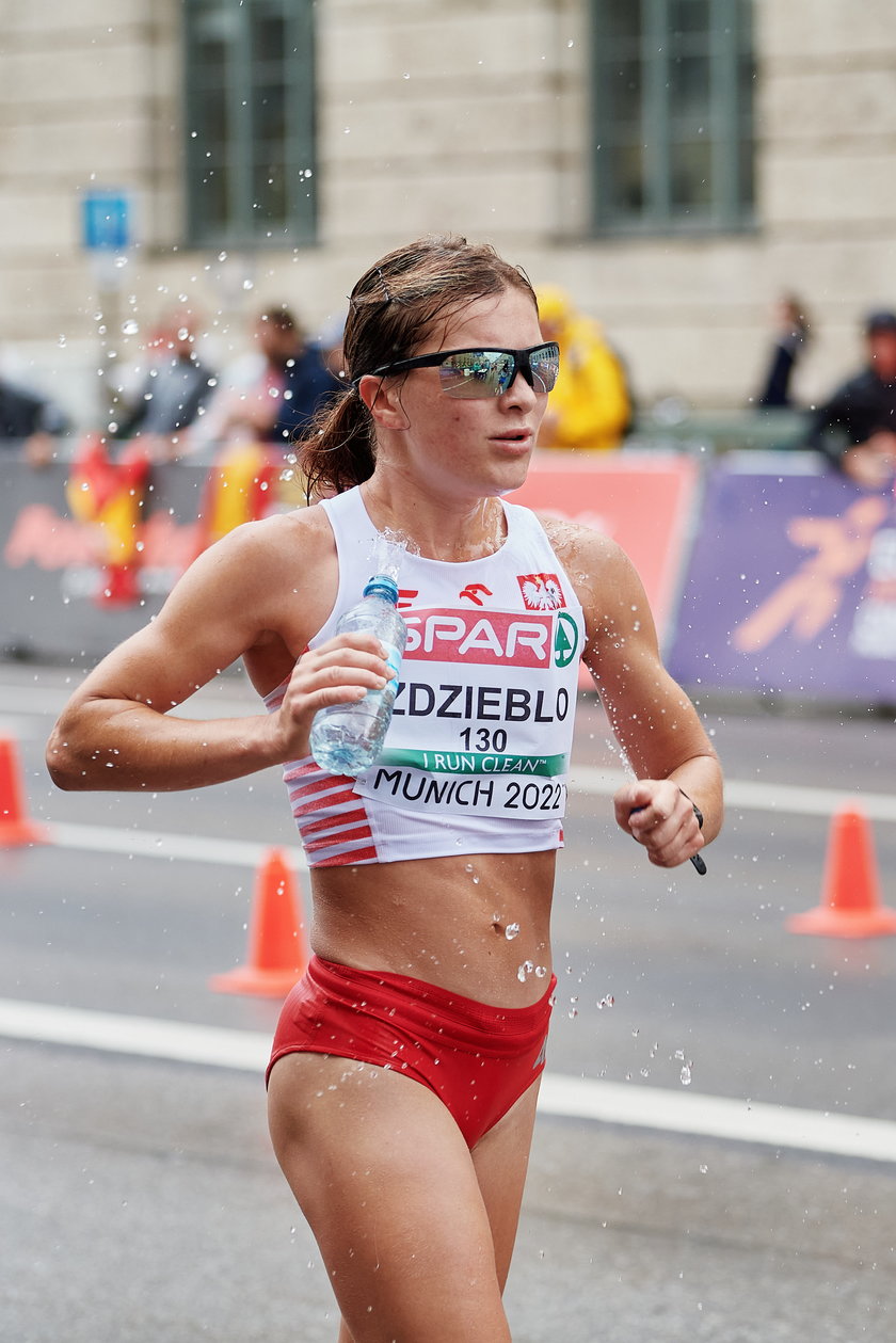 Katarzyna Zdziebło - srebro w chodzie na 20 km