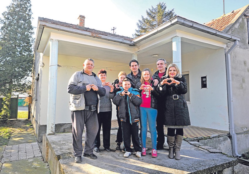RADOST: Petrovićima je kupljena kuća od 120 kvadrata