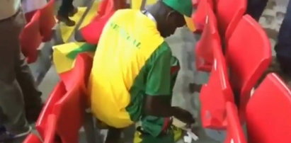 Kibice Senegalu zrobili to po meczu z Polską. Nagranie zaskakuje