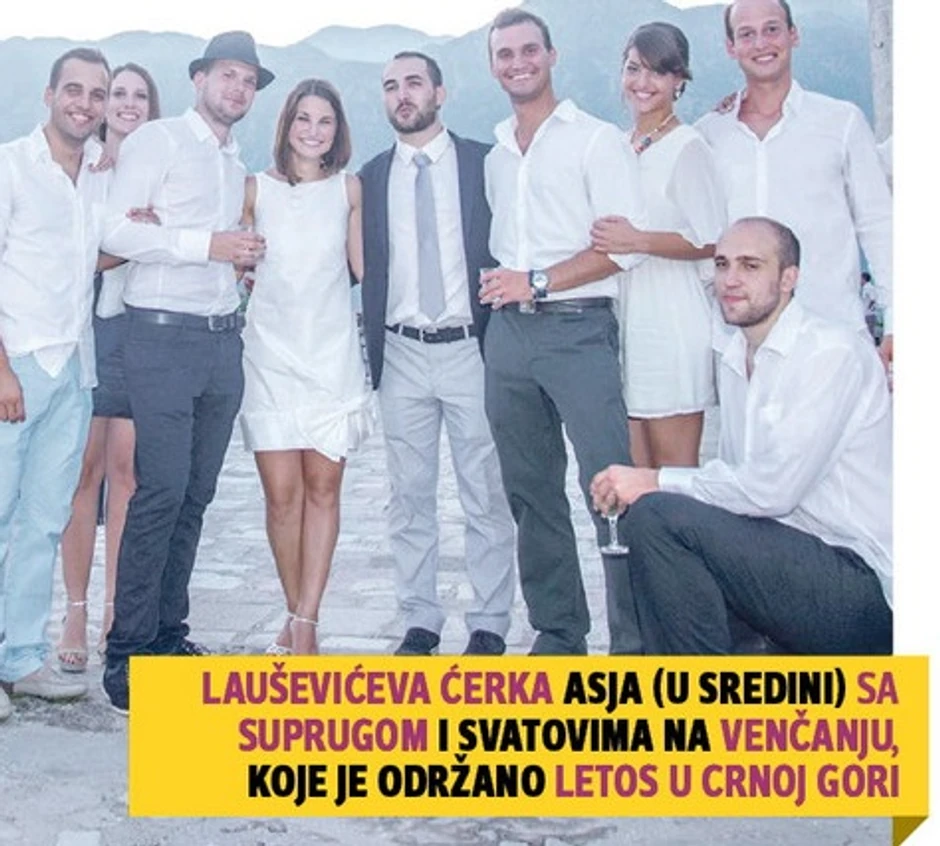 Asja Laušević - venčanje
