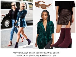 Czas na welur! STYLIZACJE skrojone na jesień