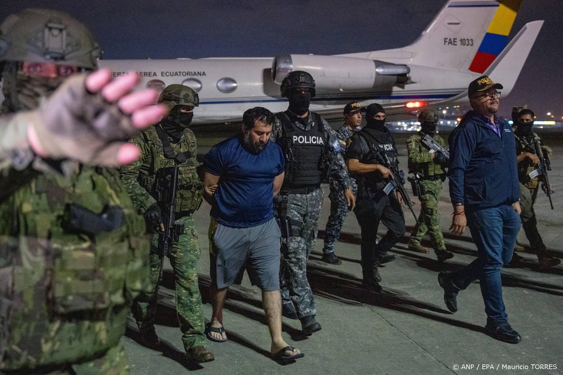 Drugsbaron Fito uitgeleverd aan VS na ontsnapping Ecuador