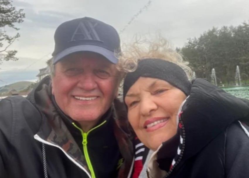 Radoš Bajić sa ženom