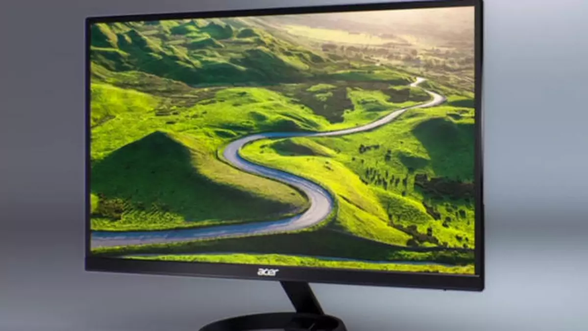 Acer R1 - najsmuklejszy monitor na świecie? Grubość 7 mm (wideo)