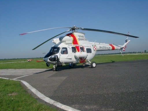 Mi-2 w barwach Strazy Granicznej
