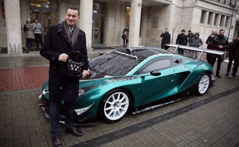 Mateusz Morawiecki i Arrinera Hussarya GT