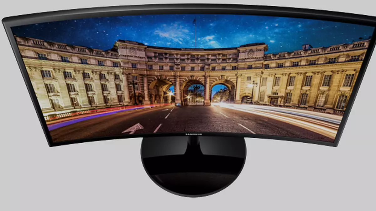 Samsung prezentuje nową linię zakrzywionych monitorów