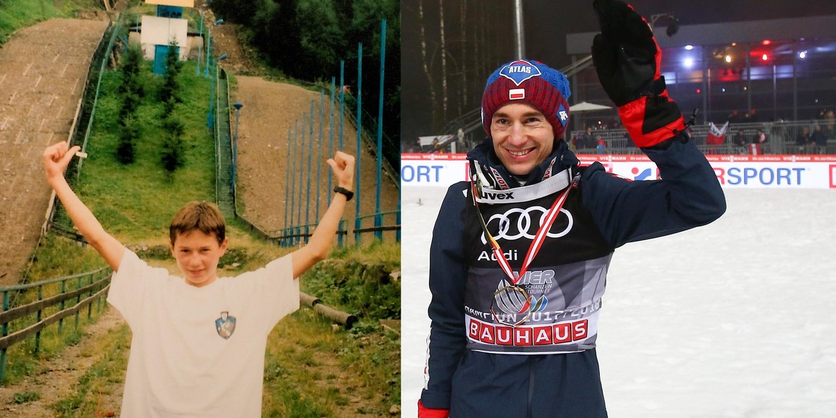 Kamil Stoch jako 12-latek. Wzruszające nagranie. Przewidział wszystko!