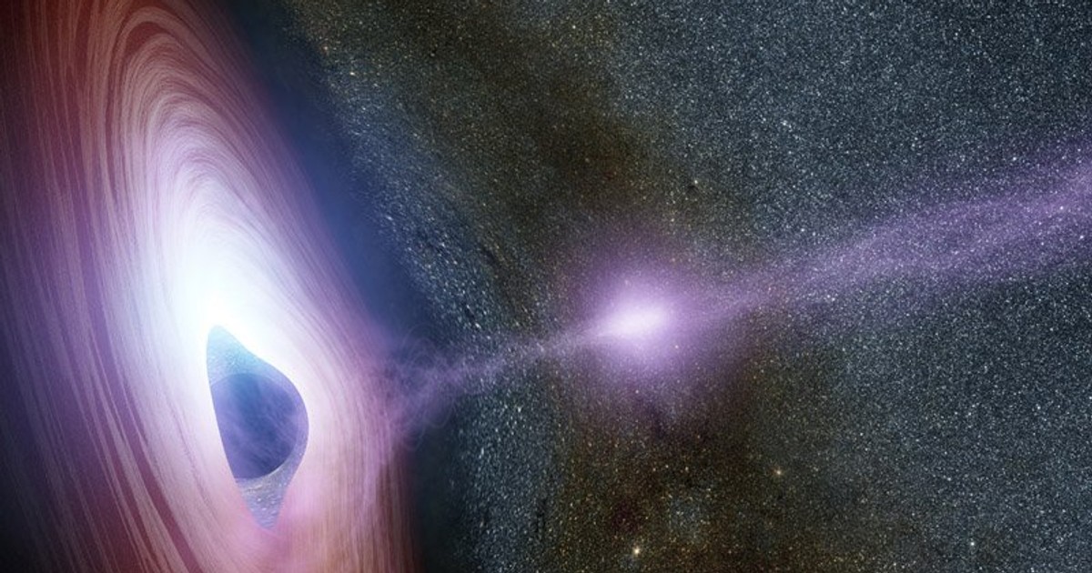 The supermassive black hole at the center of our galaxy suddenly lit up ...