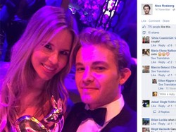 Szkoda, że ona nie "bywa"! Piękna żona Nico Rosberga z F1