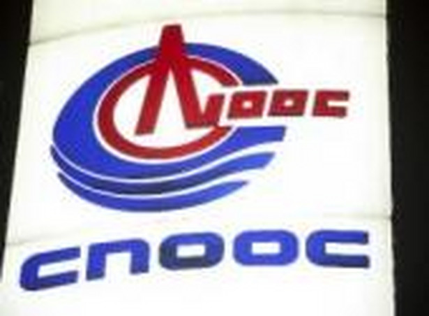 Chińczycy po raz pierwszy kupili aktywa naftowe w USA. Nz. logo China National Offshore Oil Corp. Fot. Bloomberg