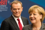 Angela Merkel i Donald Tusk