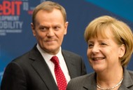 Angela Merkel i Donald Tusk