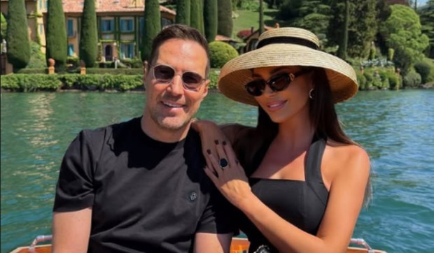 Peđa i Ana Jovanović u Italiji