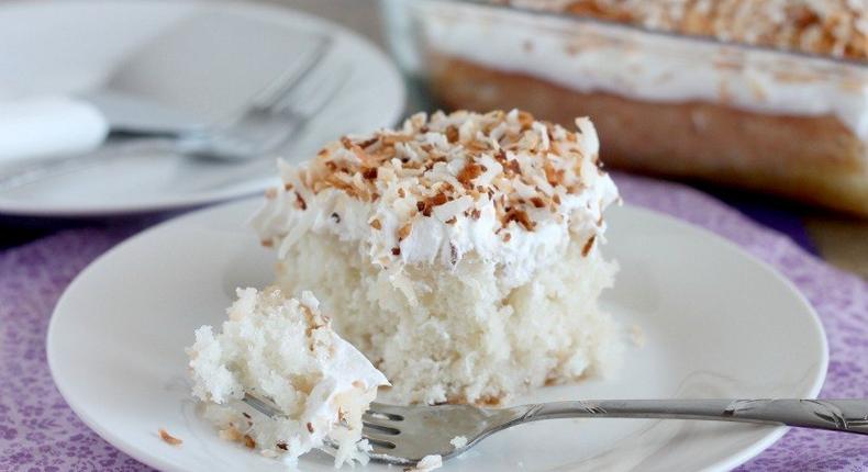 coconut cream cake