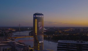 Kula Beograd sija u čast Milutina Milankovića