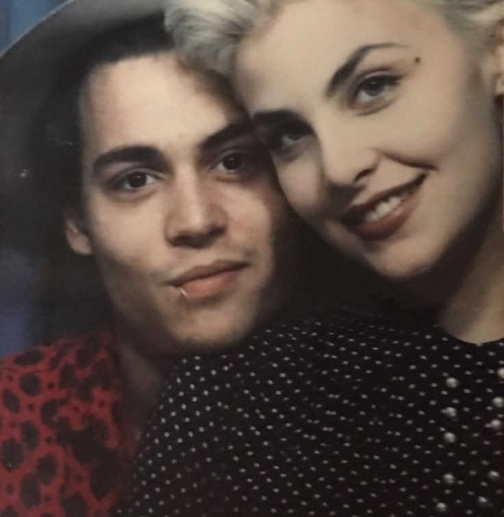 Johnny Depp i Sherilyn Fenn, lata 80. 