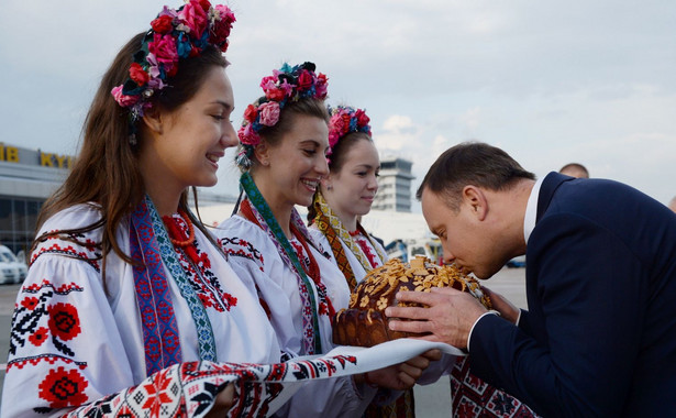 Prezydent Ukrainy zaprosił Andrzeja Dudę do własnego domu na kolację