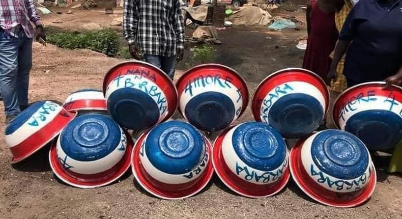 MP distributes NPP-branded head pans to construction workers