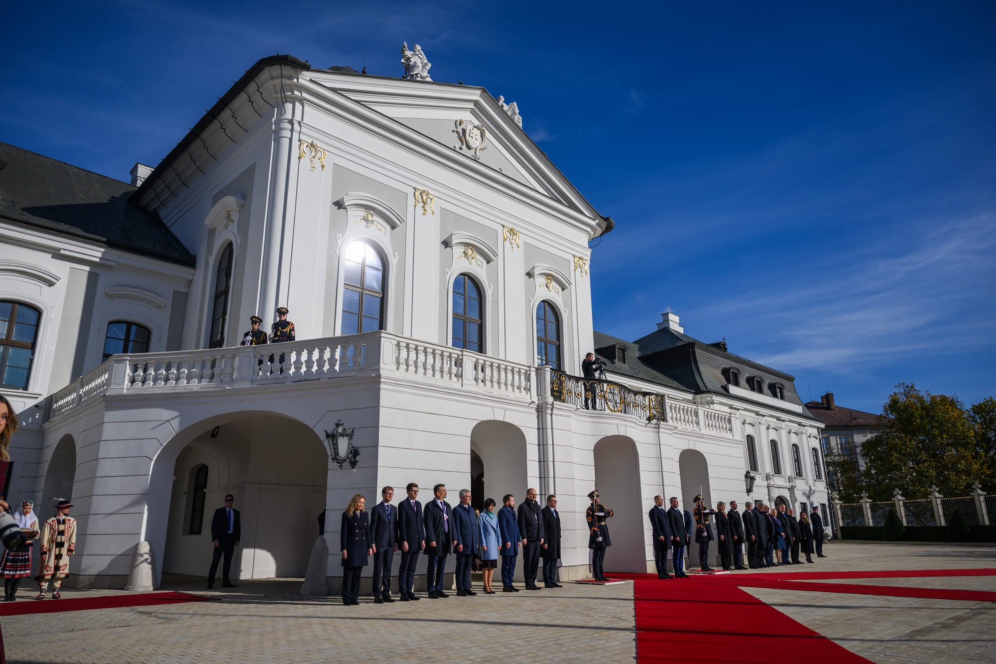 Poľský prezident Karol Nawrocki a slovenský prezident Peter Pellegrini.