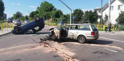 Dramatyczny wypadek w Knyszynie. Są ranni