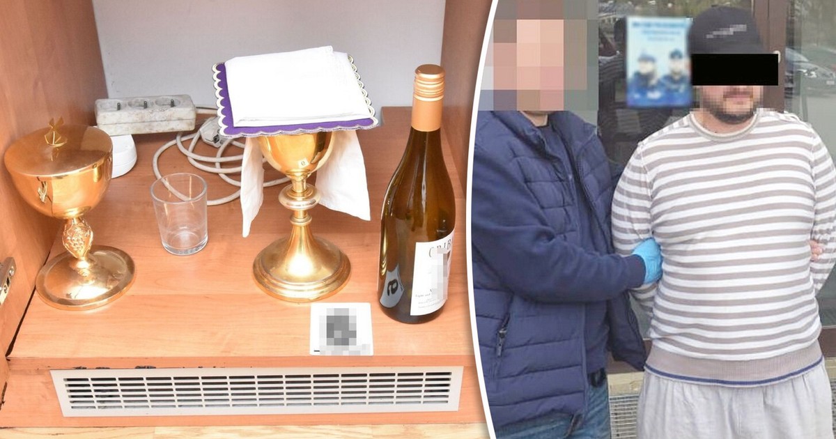 Włamanie na plebanię: wino mszalne i awantura z księdzem