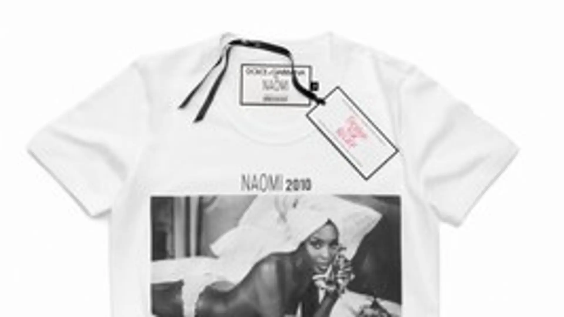 T-shirty D&G w hołdzie Naomi Campbell