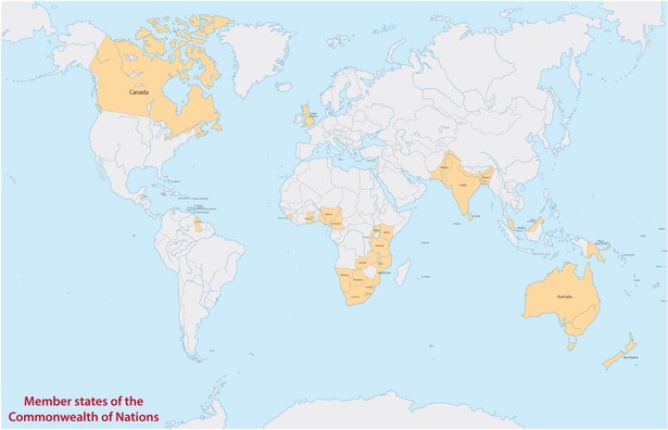 Państwa zrzeszone we Wspólnocie Narodów (Commonwealth)