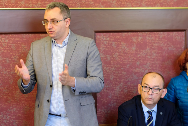 Zastępcy RPD Michał Lasota (L) i Przemysław Radzik (P)