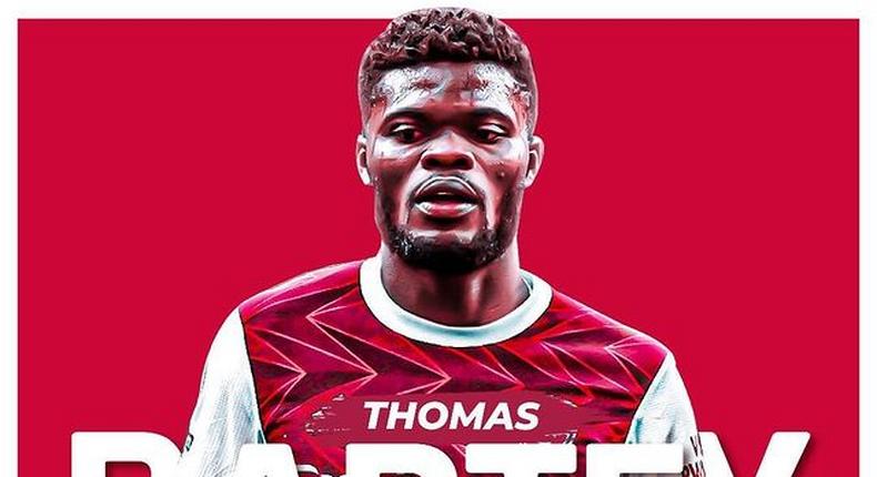 Thomas Partey song cover artwork