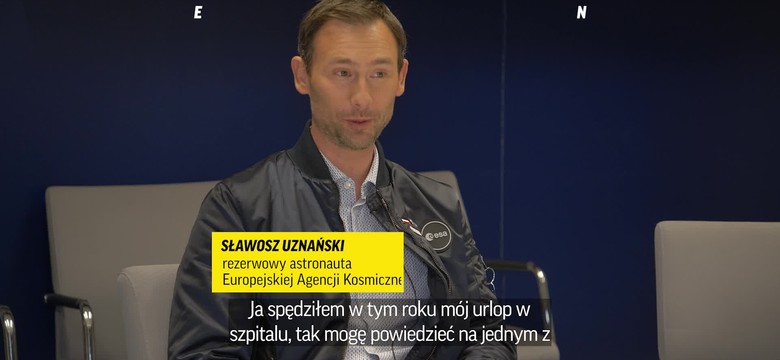 Sławosz Uznański opowiada o tym, jak został astronautą