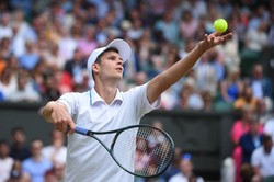 Hurkacz za każdego asa na Wimbledonie przekaże 100 euro na pomoc Ukrainie