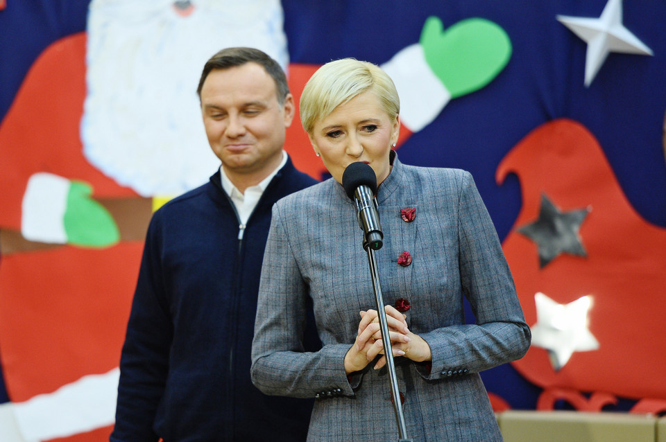 Andrzej Duda i Agata Duda wspierają Banki Żywności