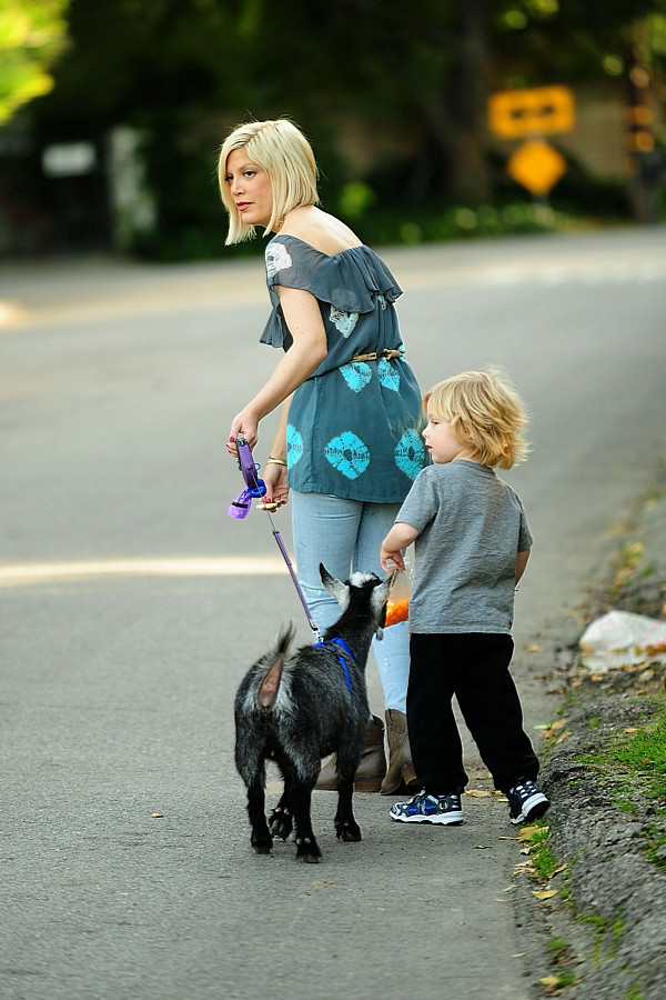 Tori Spelling / fot. Agencja BE&amp;W