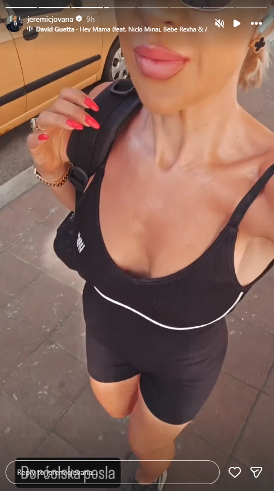 Jovana Jeremić, objava