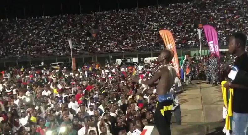 Patapaa At A Concert In Sierra Leone