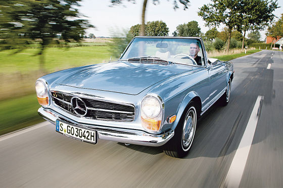 Mercedes 280 SL: do crusingu i na podryw