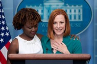 Karine Jean-Pierre i Jen Psaki